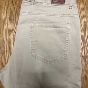 Men's Beige Jeans
